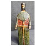 Vintage carved wood Santos, 13 1/4"