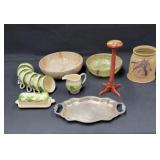 Group of vintage Franciscan cups / pitcher /