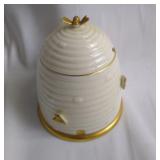 Lenox porcelain beehive lidded jar