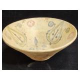 14-16th c. style Islamic bowl 8"diam x 3"h