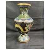 Dragon Cloisonne lamp base