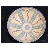 14-16th c. style Islamic 10"d x 3"h handmade