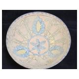 14-16th c. style Islamic 9 1/2"d x 3"h handmade