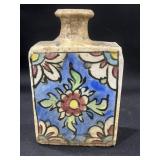 Antique hand painted Turkish bottle