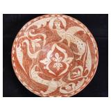 Half human / beast antique style Islamic bowl