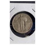 1917 type 2 standing liberty silver quarter coin