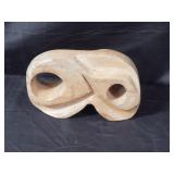 Modern wood sculpture