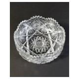 Crysta center bowl 4" x 9"