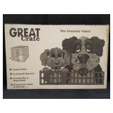 Great Crate ( cage for pets), 36" l. x 23" w. x