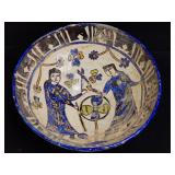 2 Warriors - Islamic script - 14-16th c. style