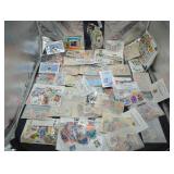 Large collection of vintage stamps