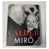 Alexander Calder Joan Miro coffee table book