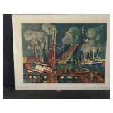 Millard Sheets  signed and numbered lithograph