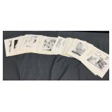 Anti Hitler comic strip animation prints 8" x