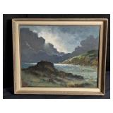 Signed & dated acrylic on canvas, info on verso