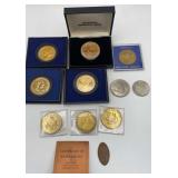 Collection of bicentennial medals, commemorative