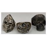 Skull rings