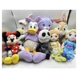Box of 8 Disney plush toys