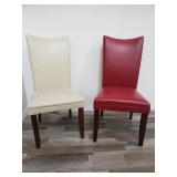 Pair of Polyester side chair