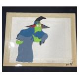 Vintage hand painted cel