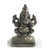 Sterling silver Ganesh figurine