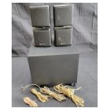 Acoustic model no. SA - 4 speakers with sub