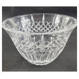 Marquis by Waterford crystal bowl 5" x 8"