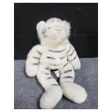 Build a bear white tiger stuffed animal