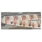 Asian embroidered table scarf PB