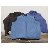 Vests & jacket box lot