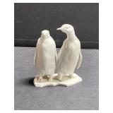 Signed Kaiser porcelain penguins figurine