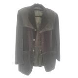 Gianni Versace black coat size 54
