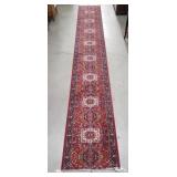 Hand made runner rug