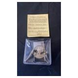 1492-1992 Columbus proof half dollar coin with