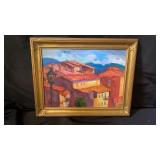 Signed oil on canvas