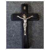 Wood & metal crucifix