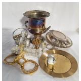 Collection of mostly metal wear. Box lot.