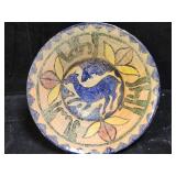 15th c. style Islamic bowl 9"diam x 3"h
