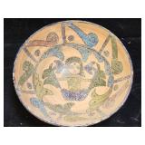 15th c. style Islamic bowl 9"diam x 3 1/2"h