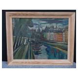 Signed oil on canvas