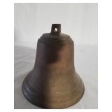 Vintage brass bell. 5" tall.