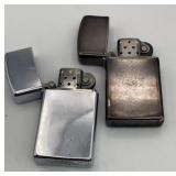 Vintage Zippo lighters
