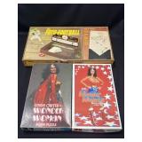 Vintage Wonder Woman puzzles and board game