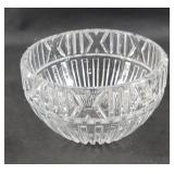 Tiffany and company crystal bowl 4.5"h x 7"diam