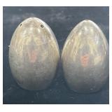 Italian metal salt & pepper shakers