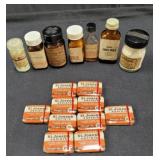Antique brown apothecary bottles  & vintage ones