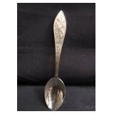 Sterling souvenir spoon Las Vegas 9.6g. 4 1/4"l