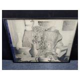 Vintage pencil drawing