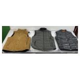 Group of vests Diesel size L, Lone Pine size 42,