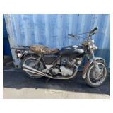 Vintage Norton motorcycle for parts